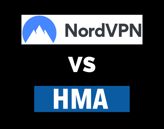 NordVPN vs HideMyAss HMA VPN