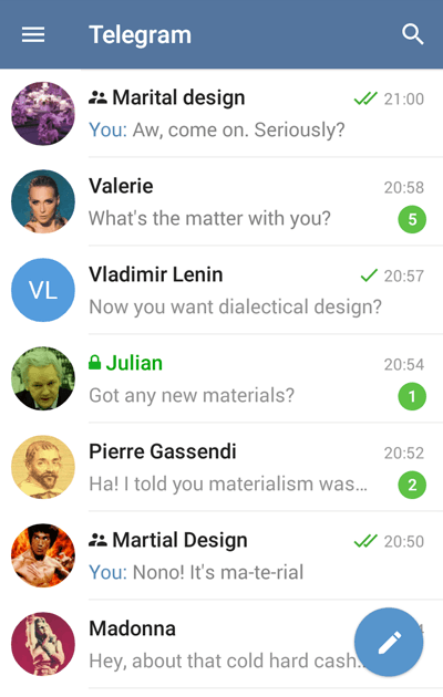 Telegram Android app
