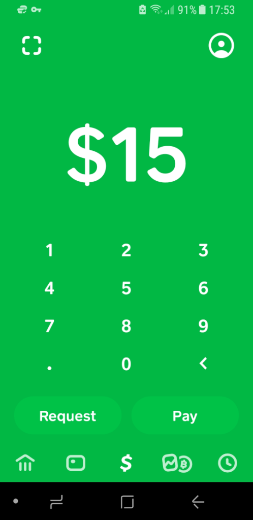 cash app anonymous payments