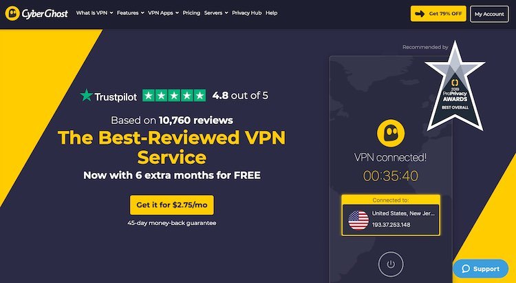 CyberGhost VPN review