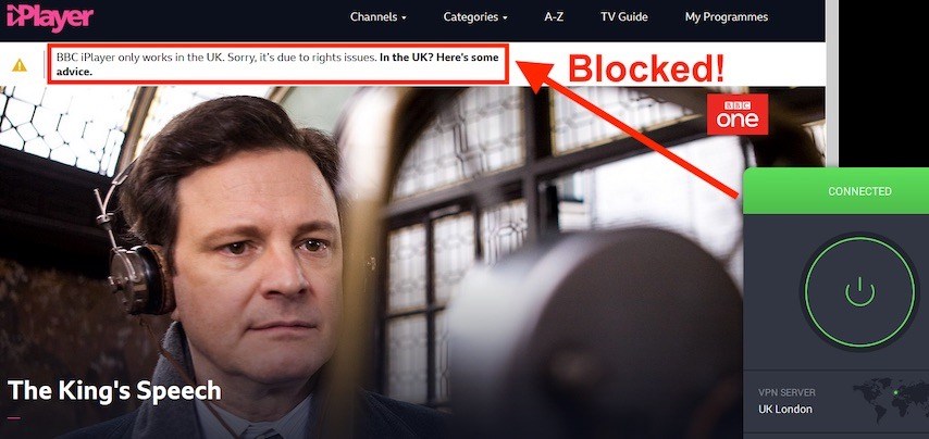 PIA VPN cho BBC iPlayer
