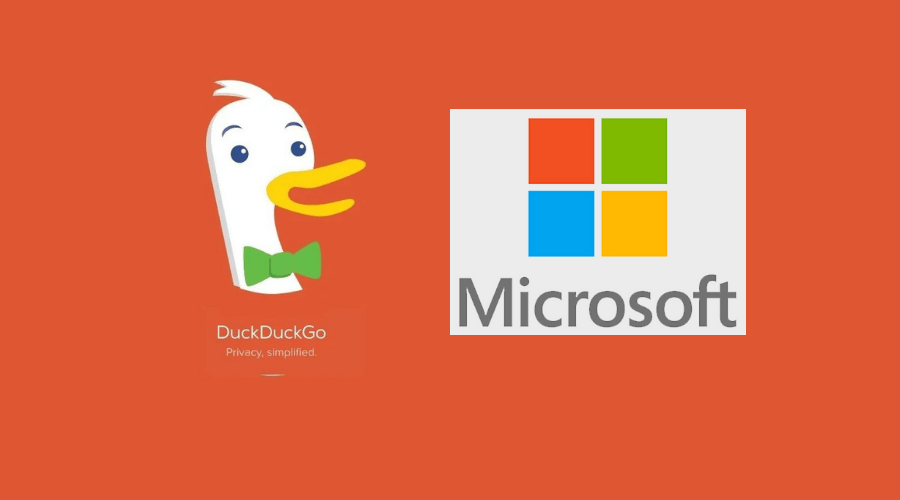 DuckDuckGo browser microsoft trackers