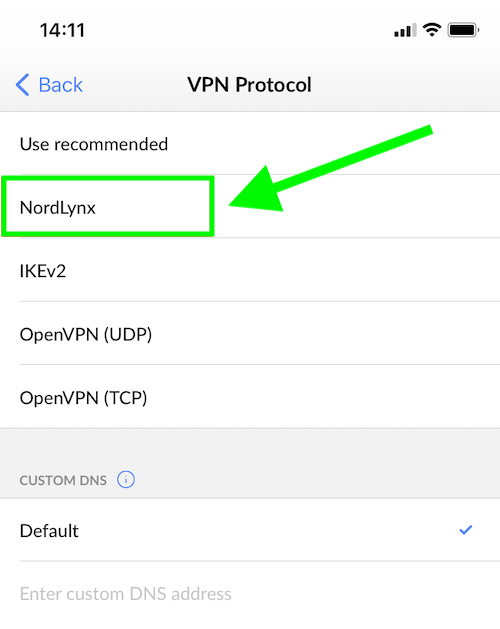 WireGuard vpn on iphone