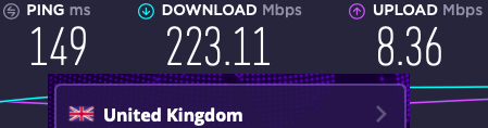 VyprVPN and NordVPN speed comparison