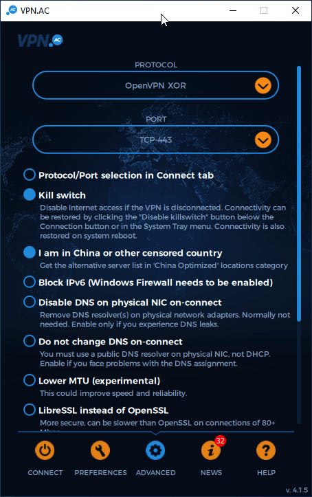 Cách sử dụng VPN AC ở UAE Dubai