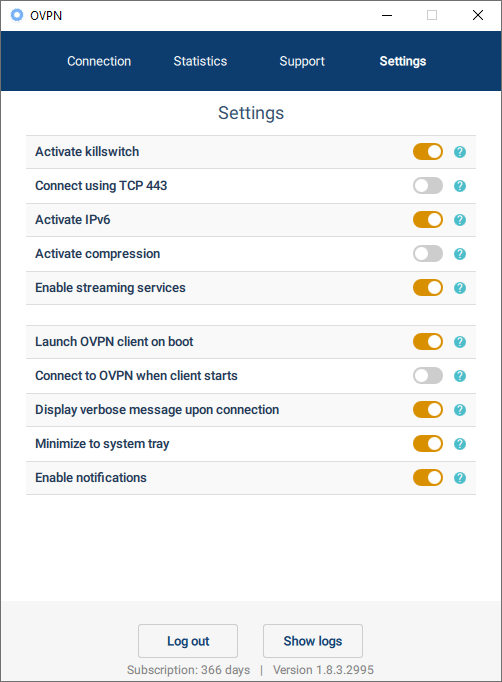 IPv6 주소가있는 VPN 앱