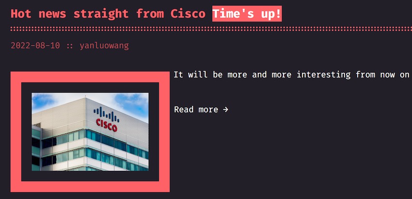 Cisco Data Breach