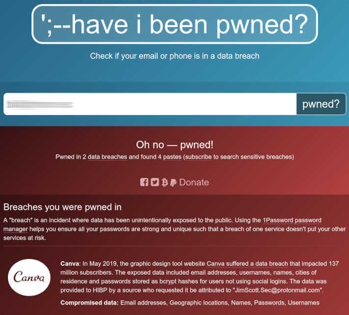 have i been pwned