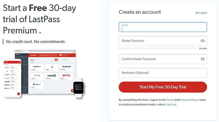 LastPass Free Trial