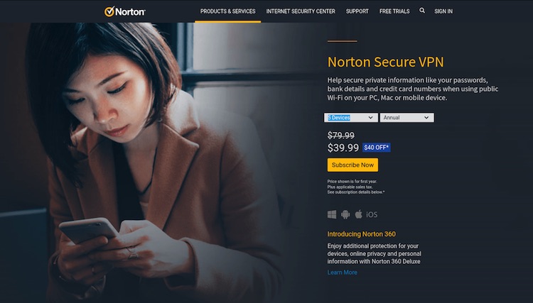 Revisão da VPN Secure Norton