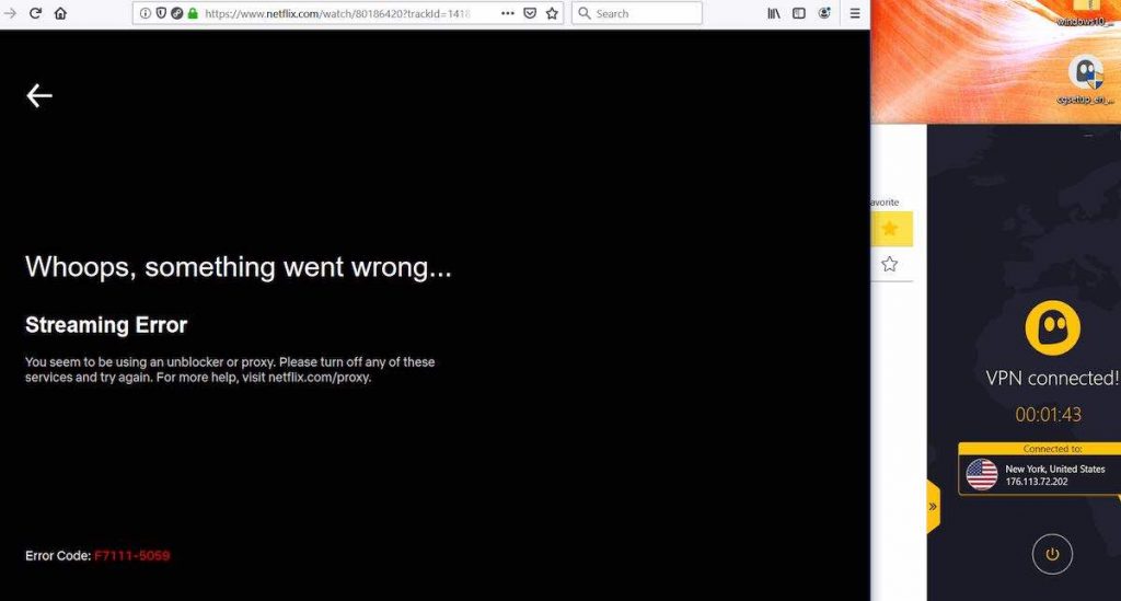 VPN not working with Netflix