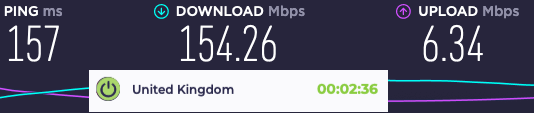 atlas vpn london speed test results