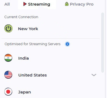 atlas vpn streaming servers