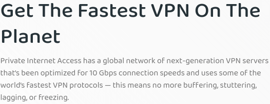 Reclamación de velocidad de acceso a Internet de Priavte