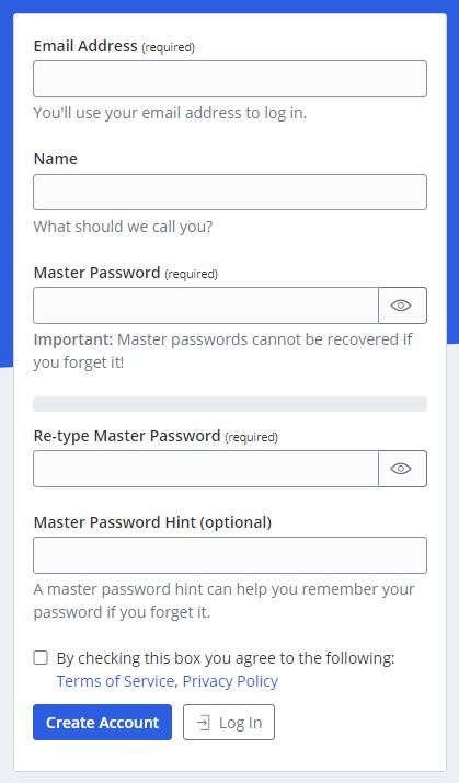 Can't Get Facebook Recovery Codes - Password Manager - Bitwarden