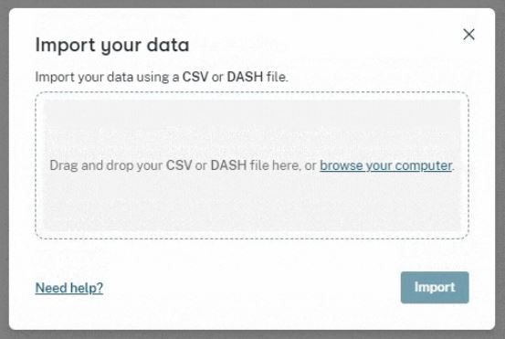 Dashlane Importing Data