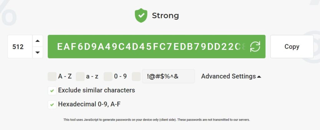 RoboForm Password Generator