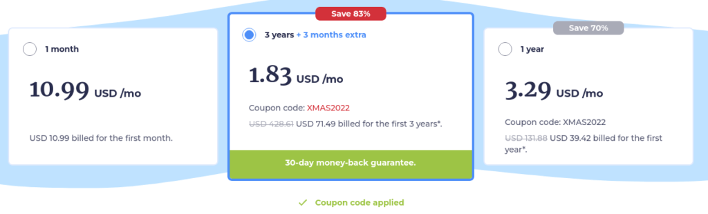 Atlas VPN discount Pricing December 2022