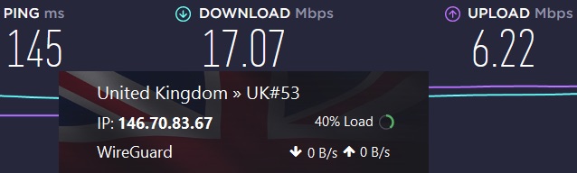 Proton VPN UK server super slow