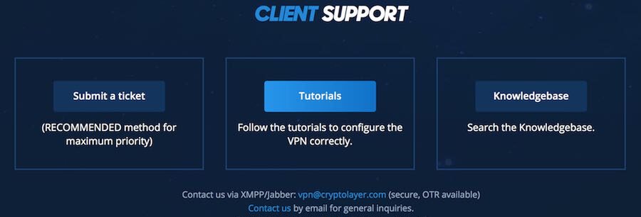 VPN.ac Review Support