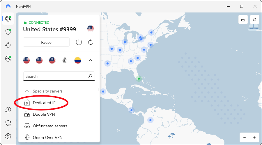 NordVPN Dedicated IP VPN