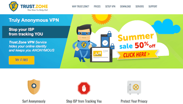 Trust Zone VPN