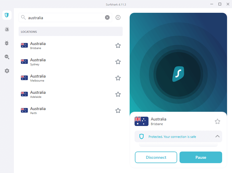 Surfshark is one of the best VPNs for Australia