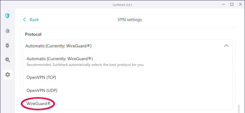 Surfshark Wireguard