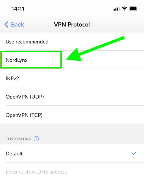 WireGuard VPN on iPhone