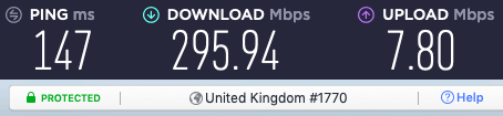 NordVPN London speed vs Atlas VPN