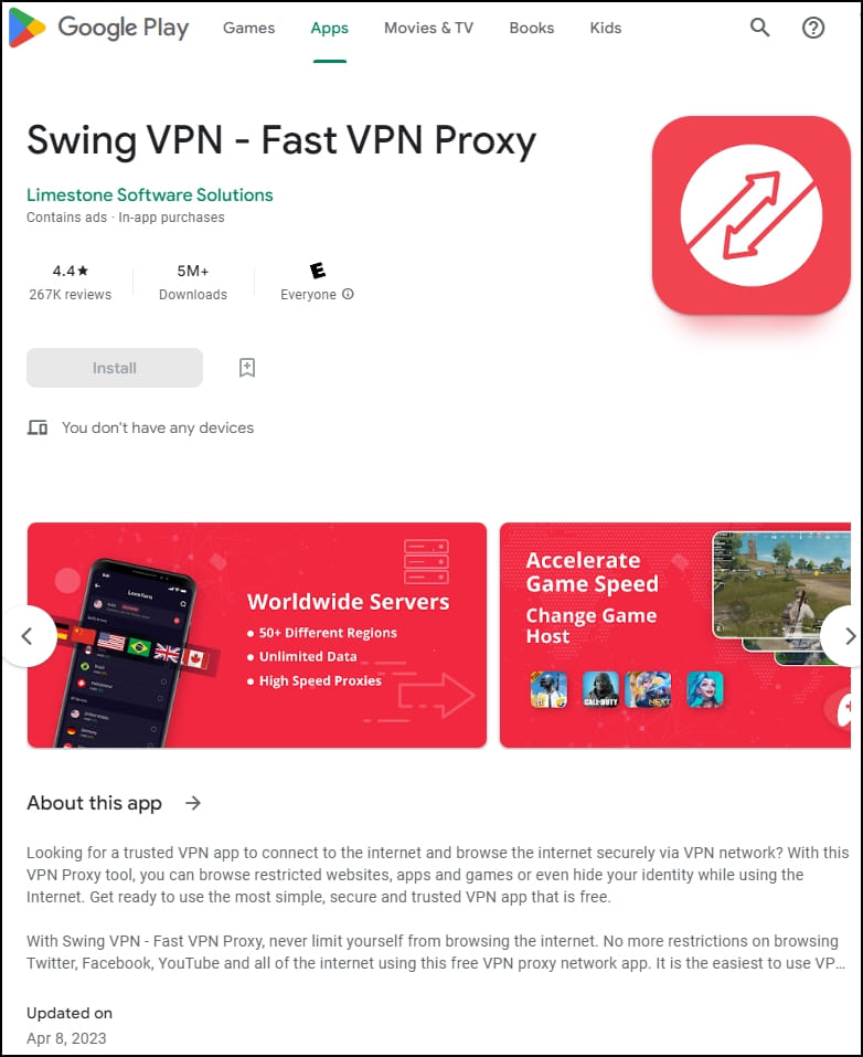 Free VPN App with 5 Million Downloads Acts as DDoS Botnet | RestorePrivacy