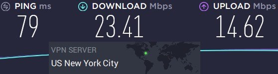 Private Internet Access speed tests vs ExpressVPN