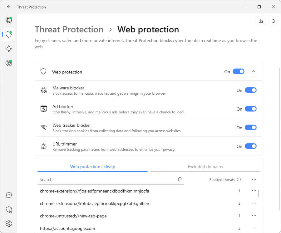 Threat Protection - Web Protection