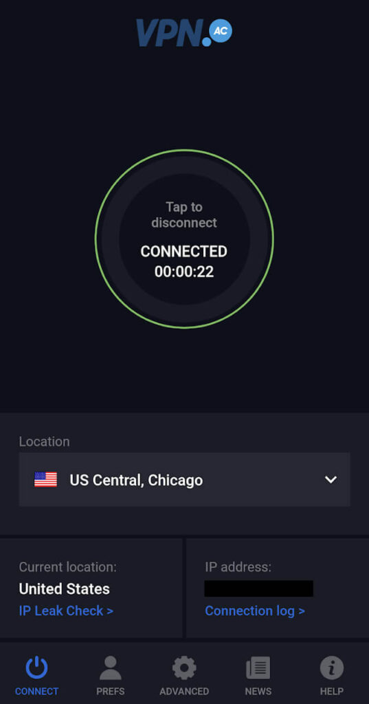 VPN.ac Android