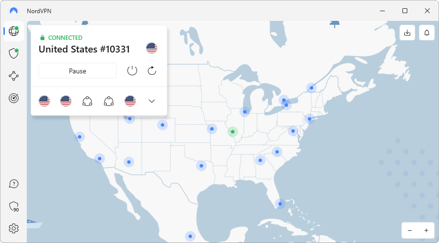 NordVPN Best VPN for USA