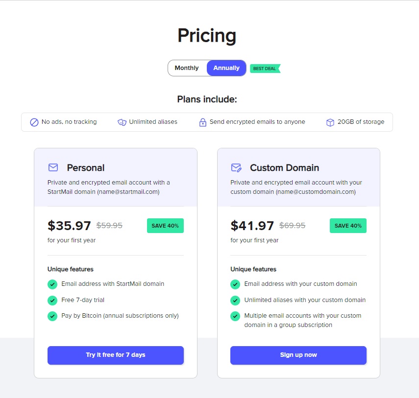 StratMail Price