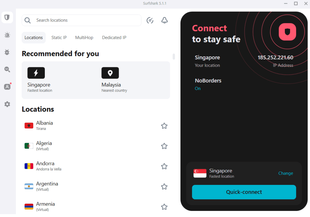 Surfshark VPN for Verizon 