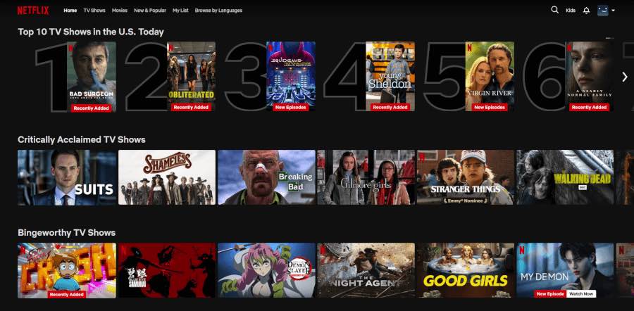 Netflix US region unblock