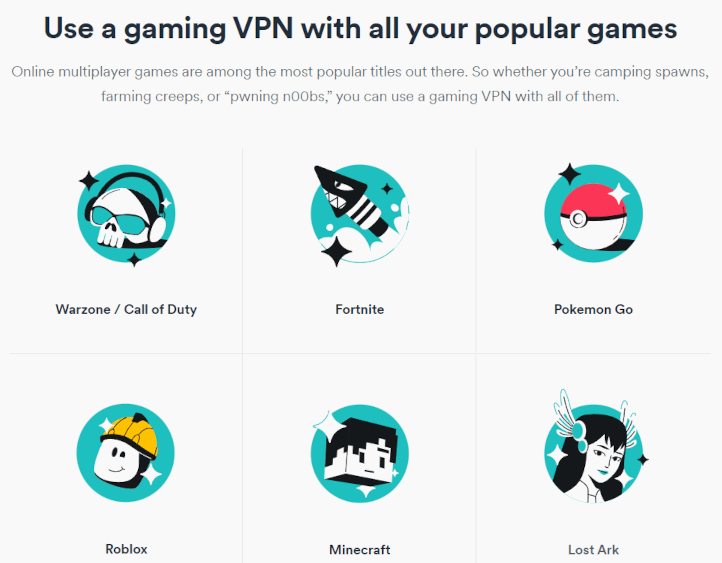 Surfshark is a Gaming VPN
