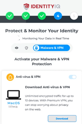 IdentityIQ VPN and malware