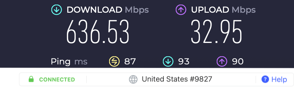 NordVPN faster than Hotspot Shield US servers