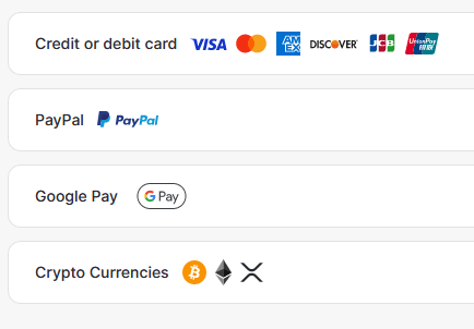 NordVPN payment options