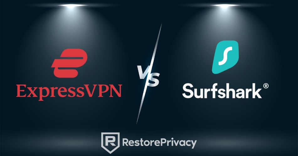 ExpressVPN vs Surfshark comparison