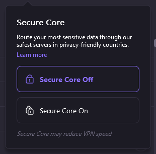 Secure Core