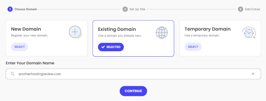 SiteGround  connect the domain